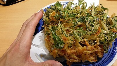 桜えびのかきあげ0150226_193205.jpg